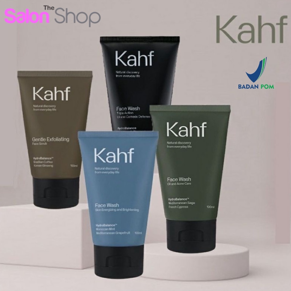 Terdepan Kahf Face Wash  Face Scrub  Sabun Wajah Pria