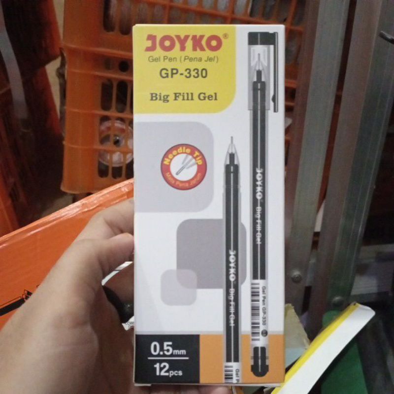 

(12pcs) pena tinta joyko gp330 / joyko big fill gel gp 330