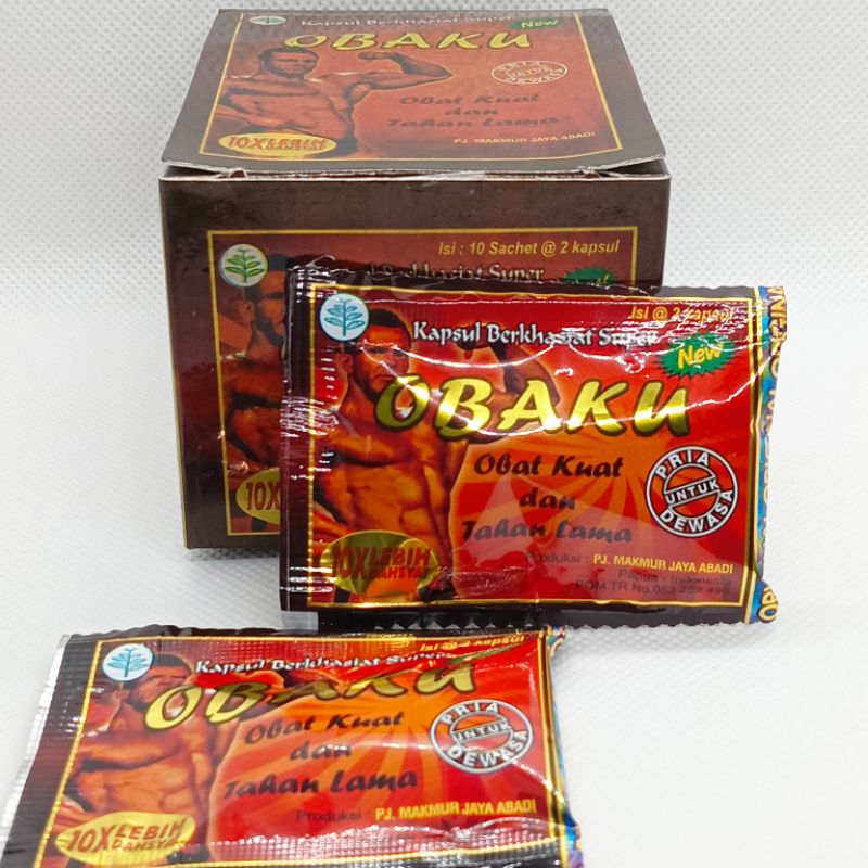 kapsul kuat tahan lama pria obaku original