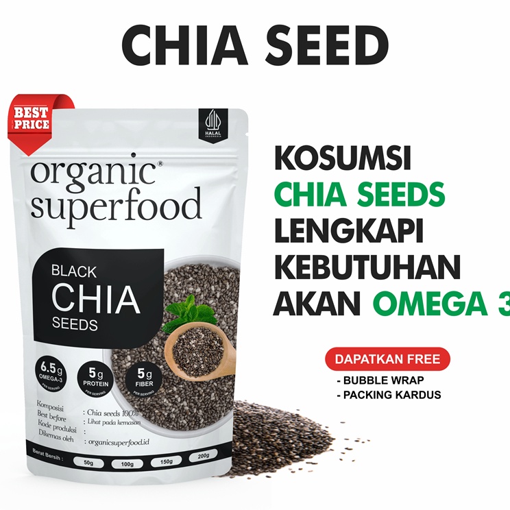 

Dear Black Chia Seed Premium Original Mexico Diet Organic