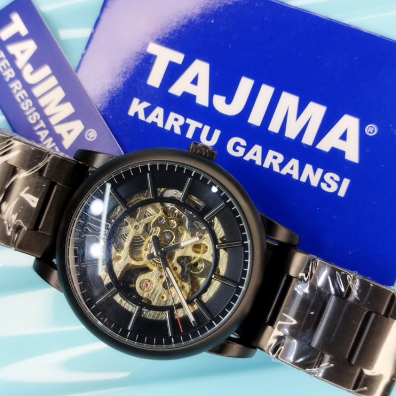 ORIGINAL TAJIMA AUTOMATIC OTOMATIS JAM TANGAN PRIA AUTOMATIC AUTO MATIC OTOMATIS ORIGINAL ORI