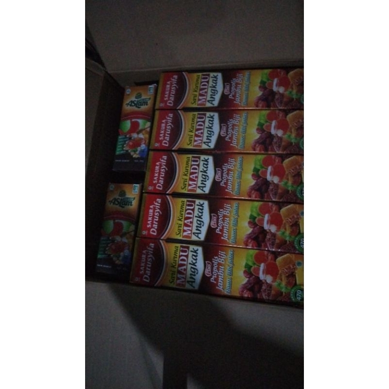 

Sari kurma madu angkak plus daun ubi jalar