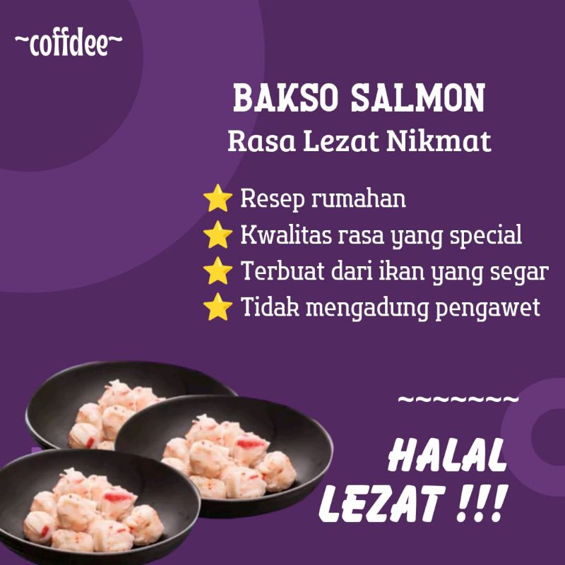 

Bakso Salmon Free Bumbu Bakso