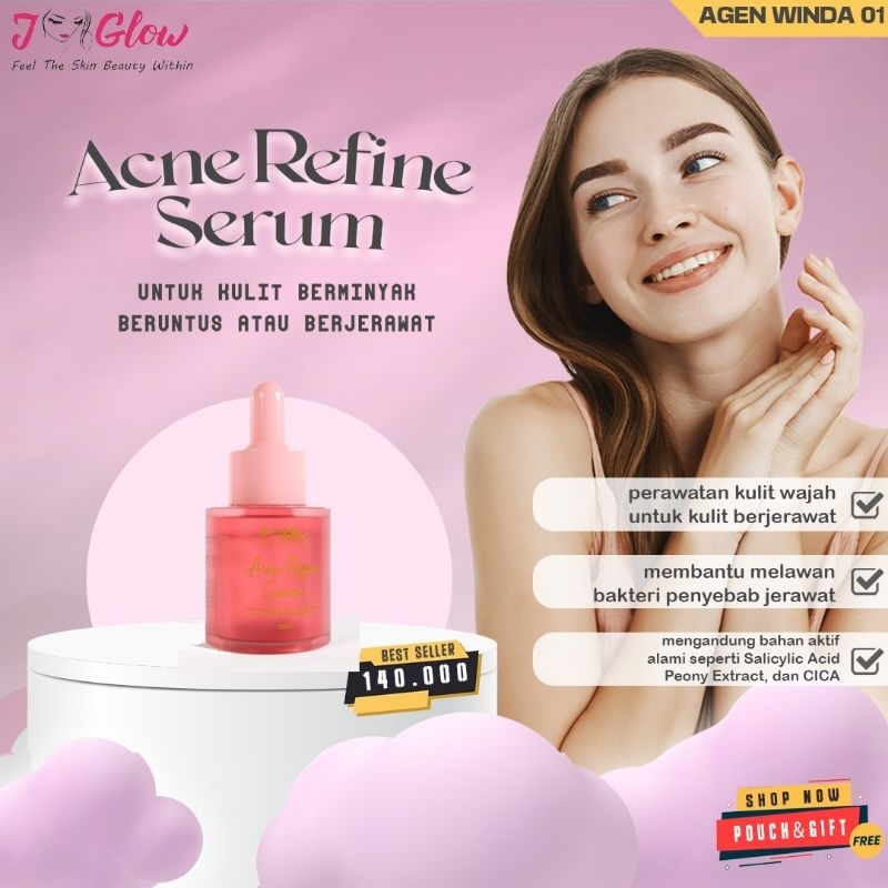 JGLOW ACNE REFINE SERUM