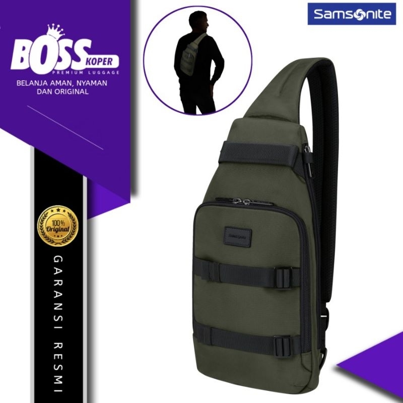 Tas SAMSONITE Sling Bag Selempang Bahu Daily Original