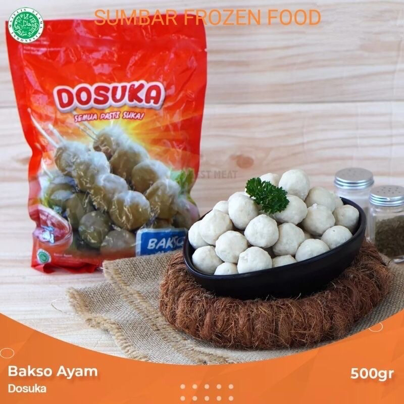 

BAKSO AYAM DOSUKA 500 GR