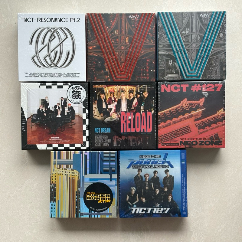 [READY NEW&SEALED] NCT 2020 127 DREAM WAYV KIHNO KIT ALBUM (RESONANCE PT. 2 DEPARTURE VER. / KICK BA