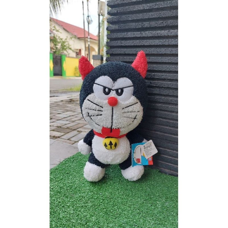 Boneka Doraemon Hitam Devil