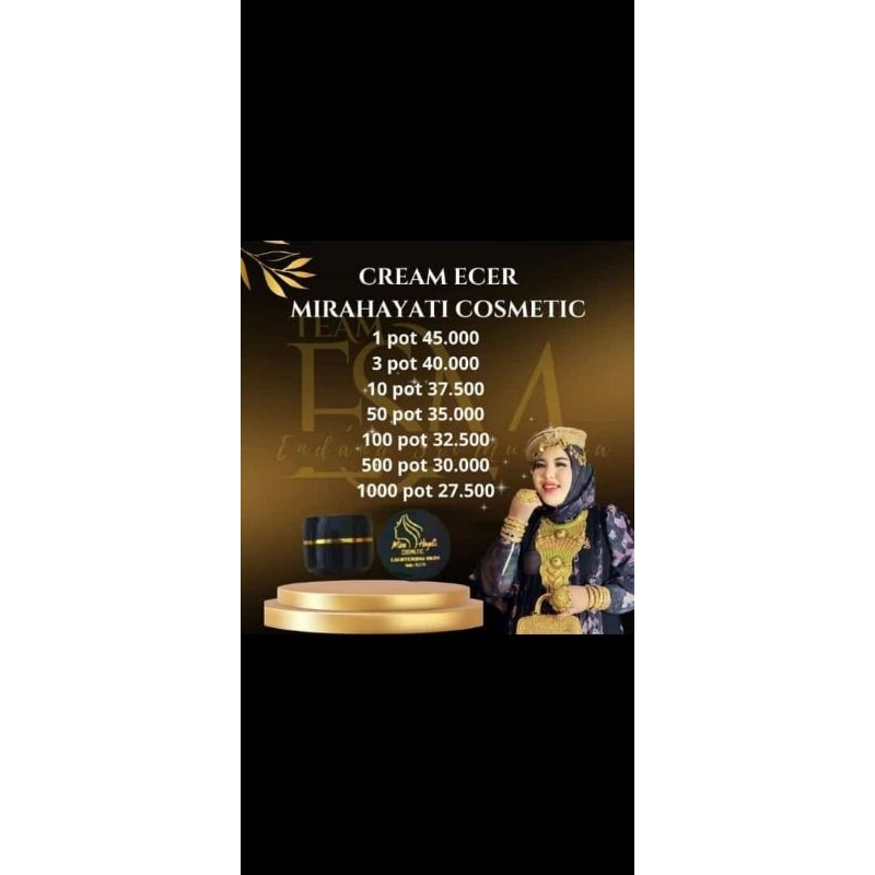 Crem eceran Mh cosmetik