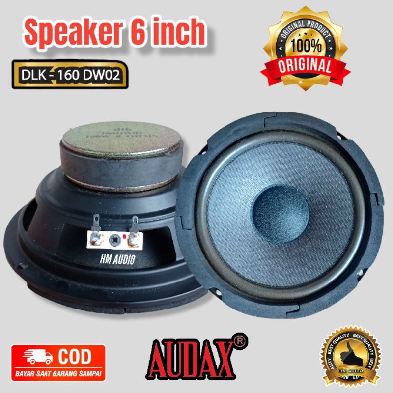 Speaker 6 inch Audax DLK 𝐃𝐋𝐊𝟏𝟔𝟎𝐃𝐖𝟎𝟐
