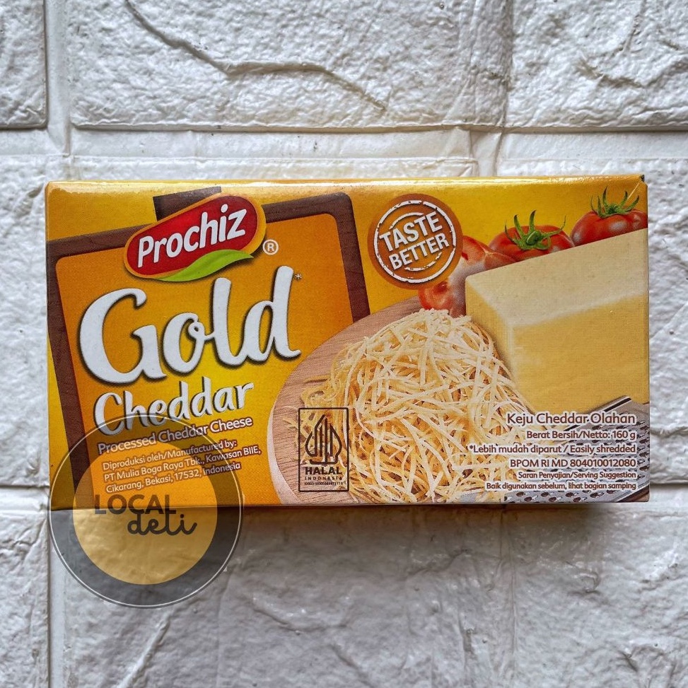 

Kejar Promo Prochiz Keju Cheddar Gold 16gr Keju Prochiz Gold Cheddar 16gr