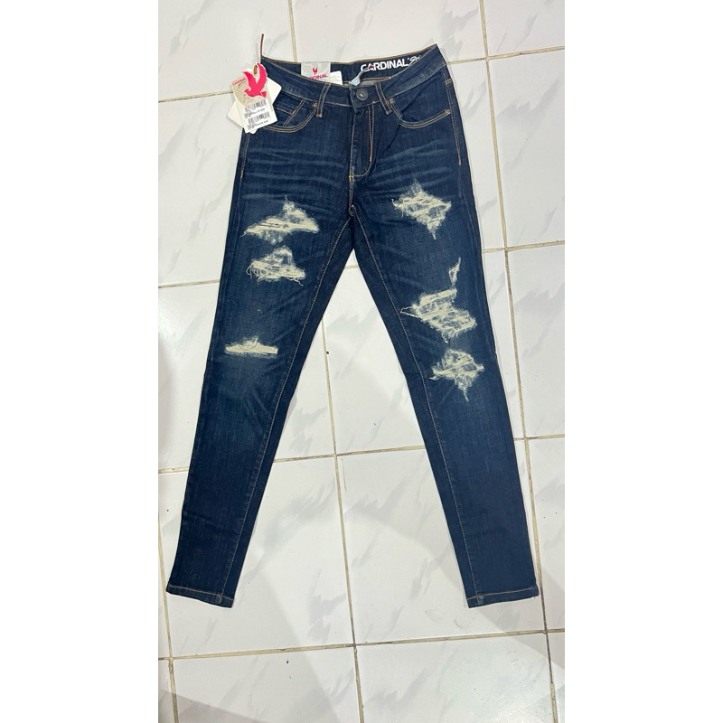 Celana Jeans Cewek SOBEK TIDAK TEMBUS CARDINAL GIRL ORIGINAL , Celana Cardinal