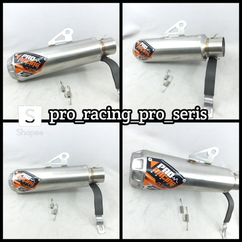 knalpot GTX mini GTX pro racing original ( silincer only )