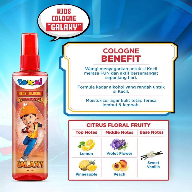 DOREMI BOBOIBOY COLOGNE 100ML