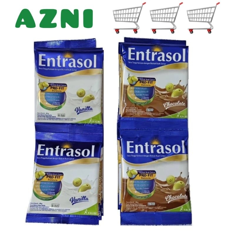 

Entrasol Susu Bubuk Renteng 10 Sachet