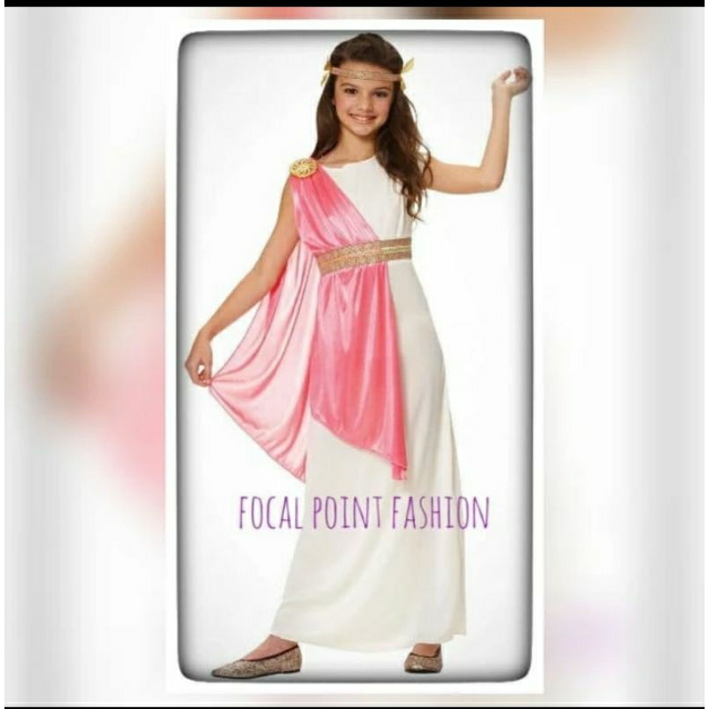 kostum Yunani anak Greek goddess Athena costume