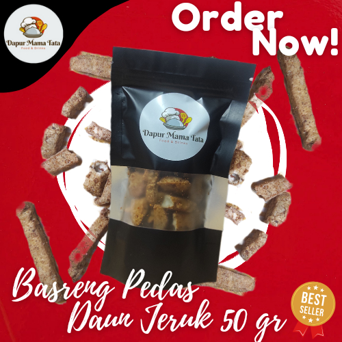 

Basreng Pedas Daun Jeruk 50 gram/250 gram cemilan kekinian makanan ringan snack