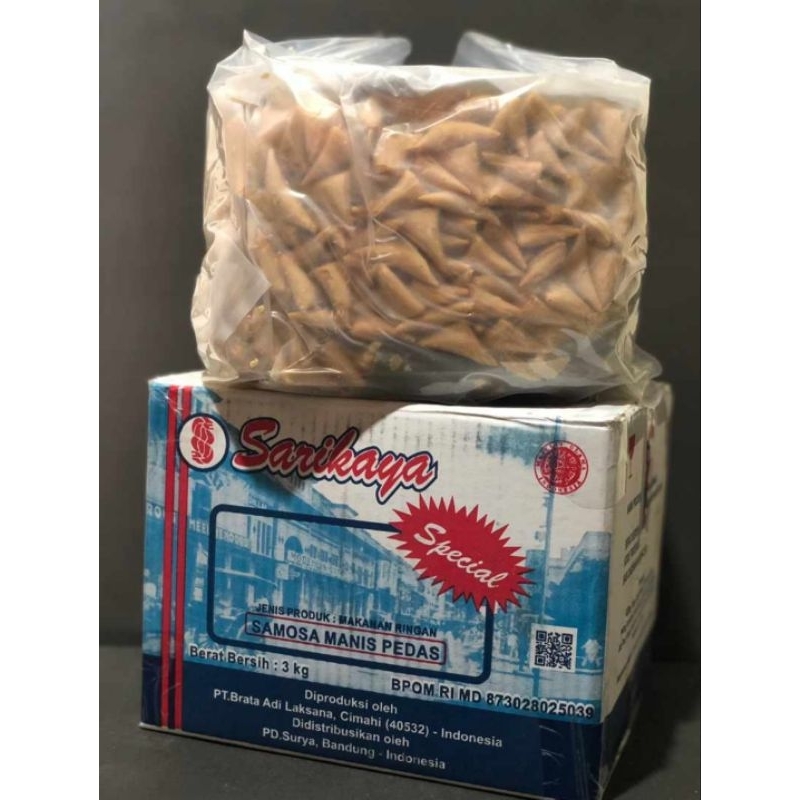 

PAKET USAHA - Samosa Abon Sapi Sarikaya 3kg