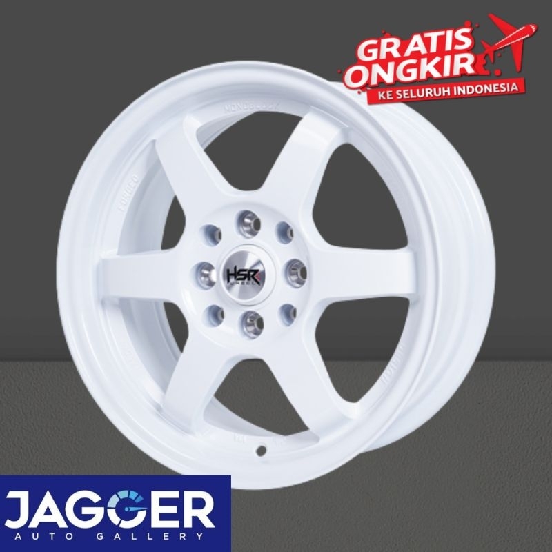 Velh mobil hsr tokyo ring 15 warna putih untuk brio sigra calya