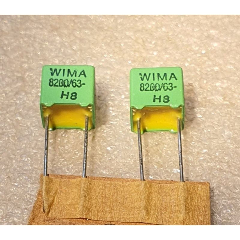 Wima 8N2 63V FKP Hijau Ori audio komponen