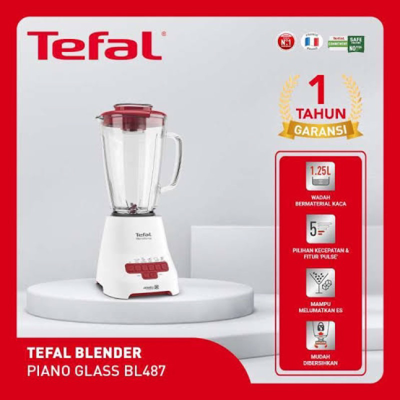 Tefal Blender Glass BL487