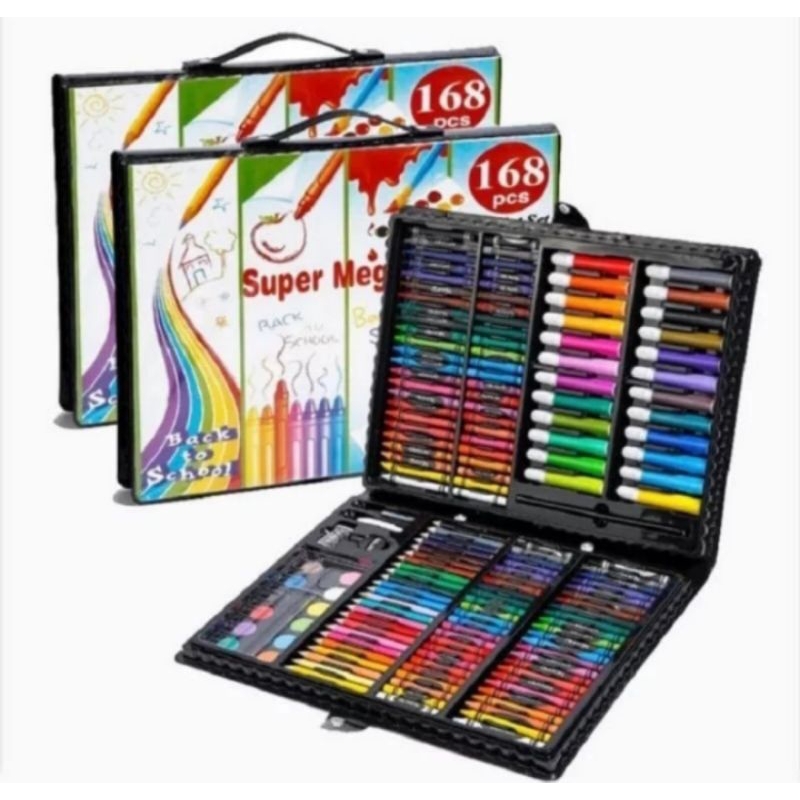 

crayon set 150pcs |cerayon set 150pcs lengkap