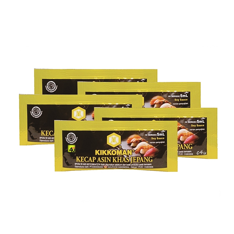 

Kikkoman - Kecap Asin Khas Jepang - 5 SACHET