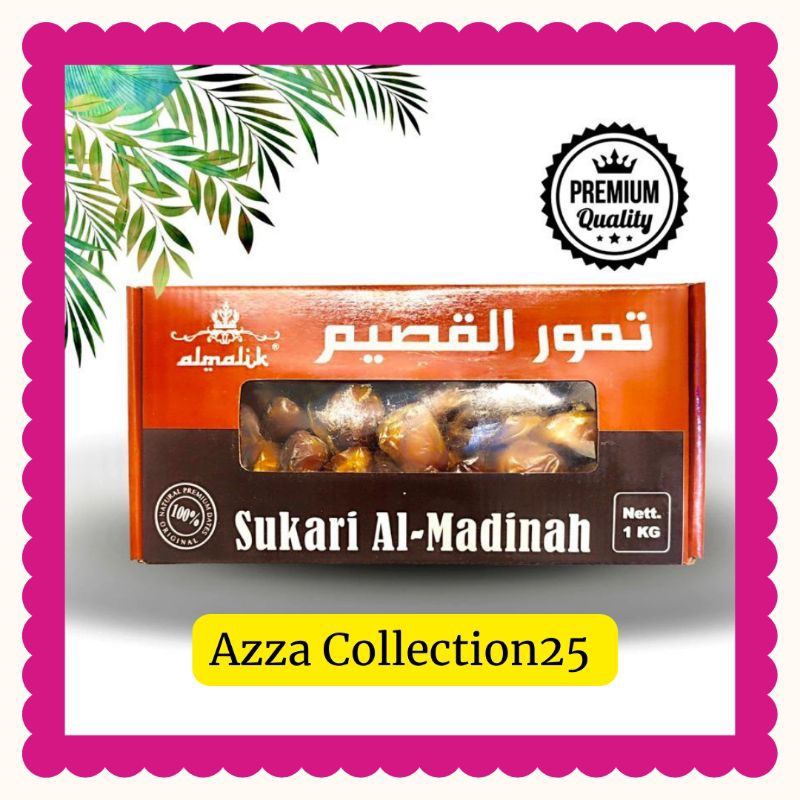 

Kurma Sukari Al Madinah/ Kurma Sukari Kemasan Box Dus/ Kurma Sukari Al Qaseem/ Kurma Sukkari Dus/ Kurma Arab/ Kurma Madinah/ Kurma Raja/ Kurma Sukari Al Qasiim