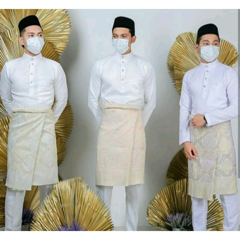 Baju Kurung Melayu Pria+Songket