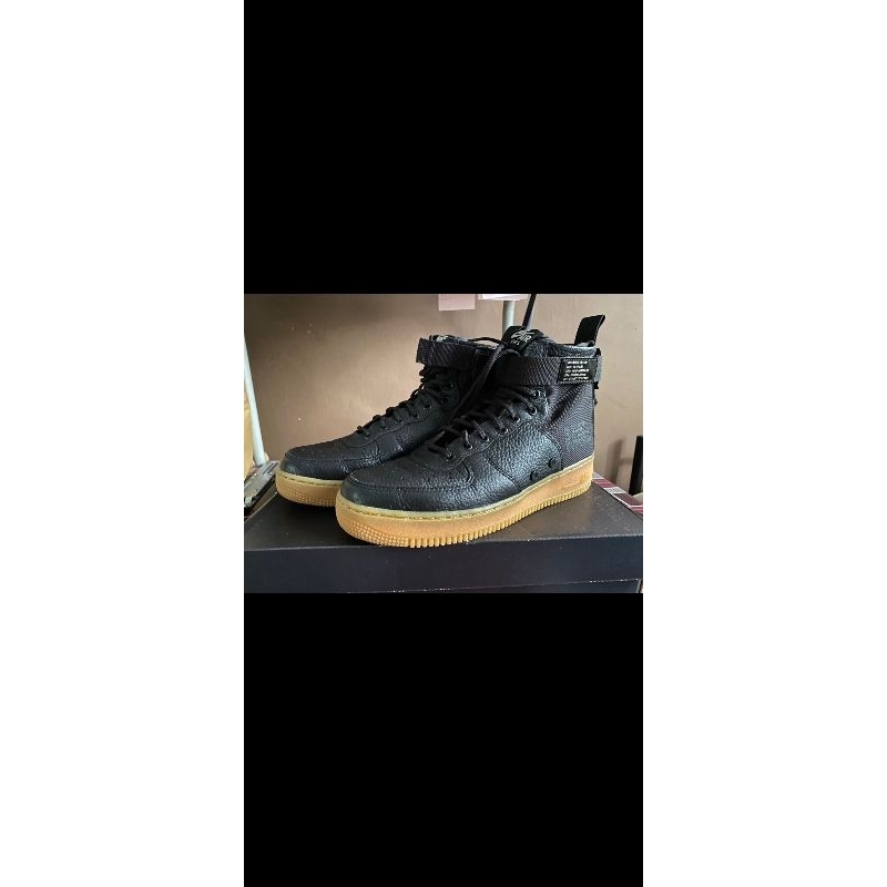 Nike Air Force 1 Sf Mid Black Gum
