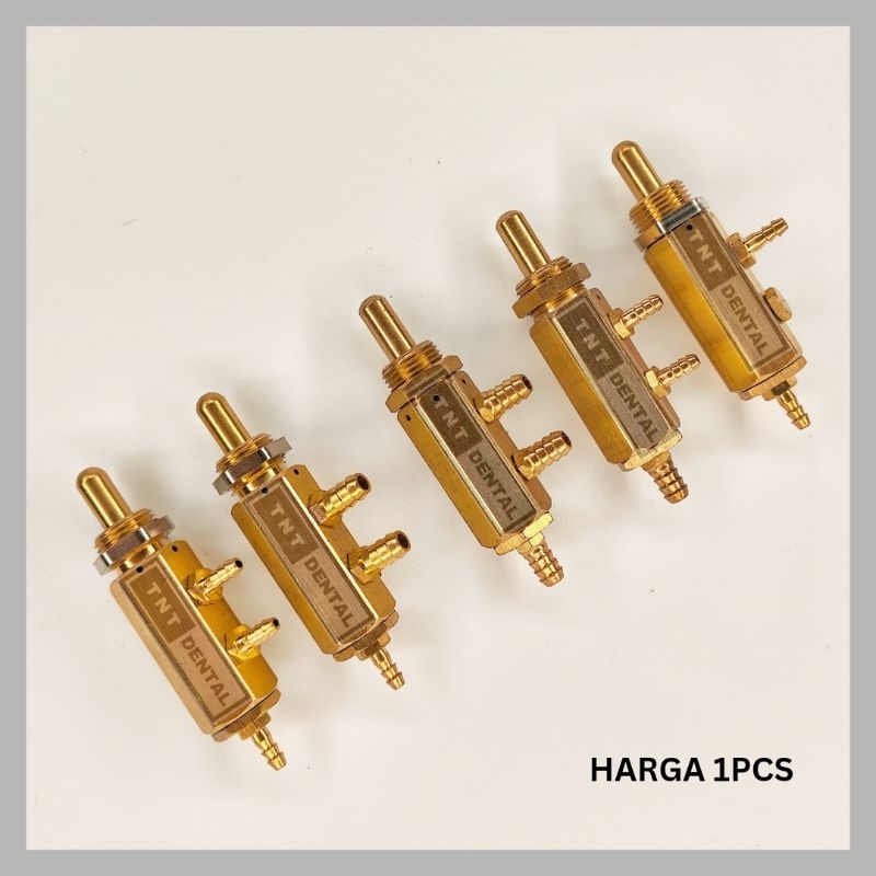 sparepart dental unit valve double foot pedal air water control