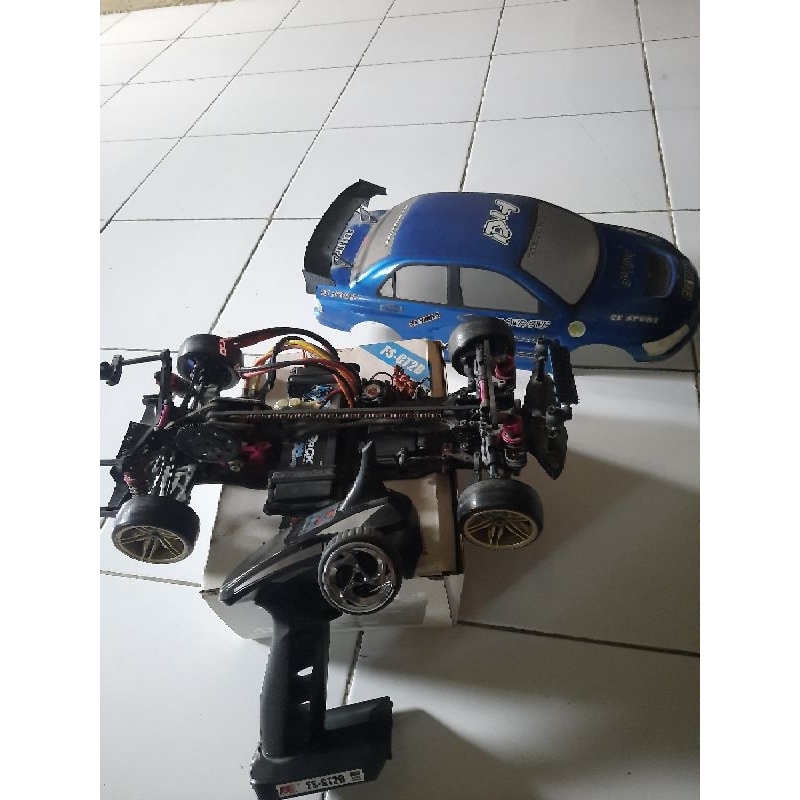 RC Drift RTR Kit Sakura D4 RWD dijadiin AWD