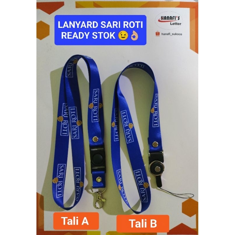 

[READY STOK] Tali id card sari roti satuan