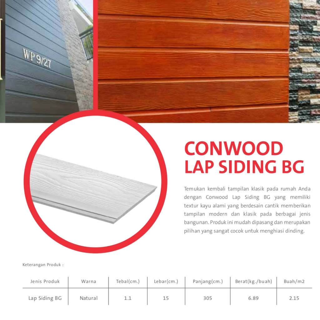 Conwood Lap Siding BG