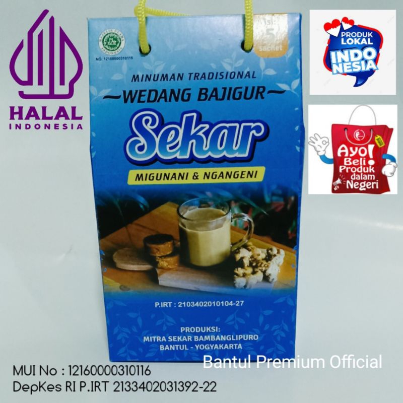 

SEKAR Wedang BAJIGUR Minuman Tradisional Kualitas Premium