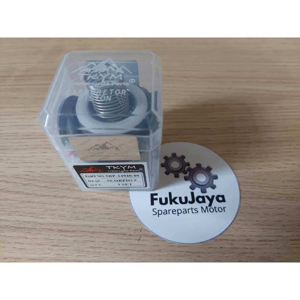 Takayama Skep Carburator Karburator Assy Vacum + Per Yamaha Scorpio Z (5BP) - Fukujaya Sparepart Mot