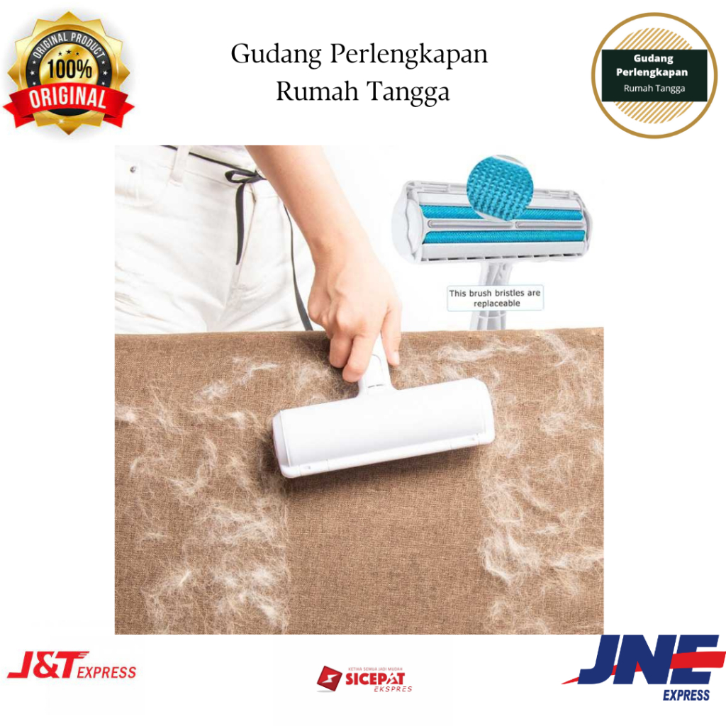 Alat Pembersih Bulu Kucing Roller Bulu Kucing Alat Penghilang Bulu Kucing Roll Pembersih Bulu Kucing