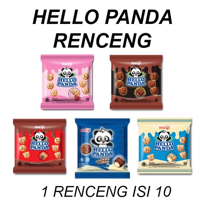 

High Quality MEIJI HELLO PANDA RENCENG