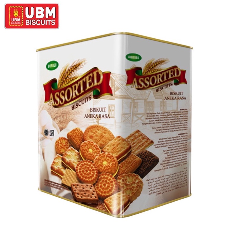 Fresh UBM BORNEO ASSORTED BISCUIT 65 G