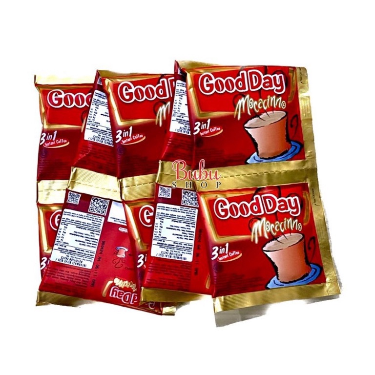 

Mau Hemat kopi good day mocacinno 3in1 1 sachet per renceng