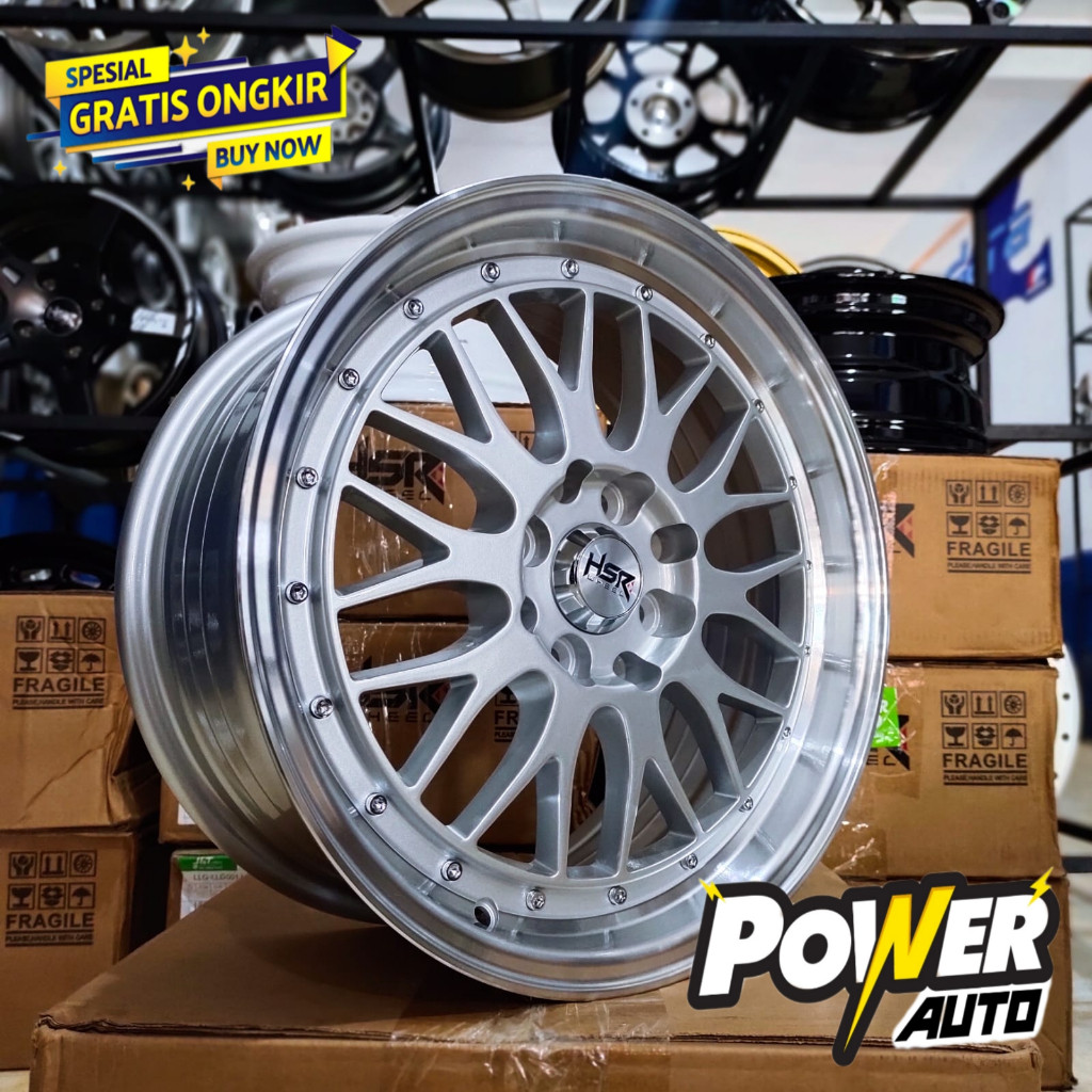 velg ring 16 Hsr Wheel tipe OITA pelak mobil Avanza Yaris r16 silver