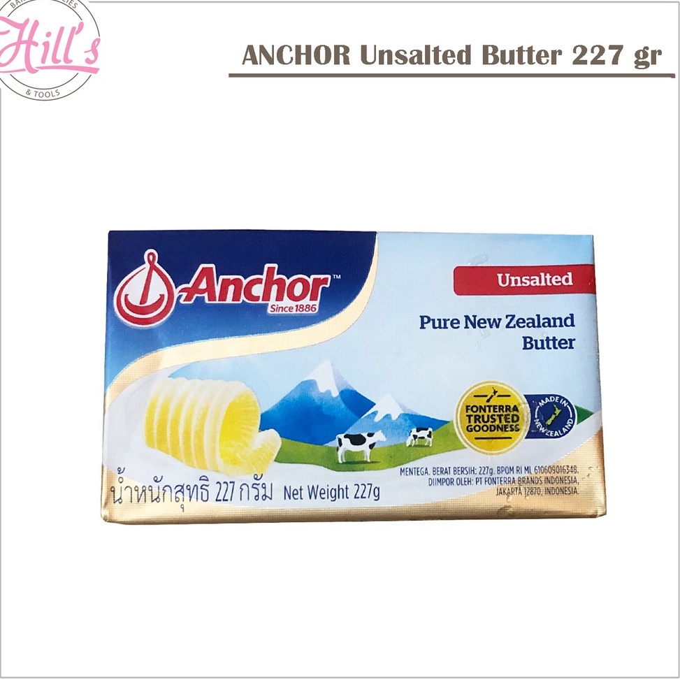 

Belanja sekarang PROMO MURAH ANCHOR UNSALTED BUTTER 227gr MENTEGA TAWAR ANCHOR PATS 227 gr MPASI