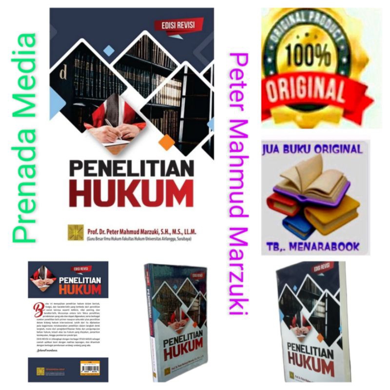 Penelitian Hukum -  Peter Mahmud Marzuki