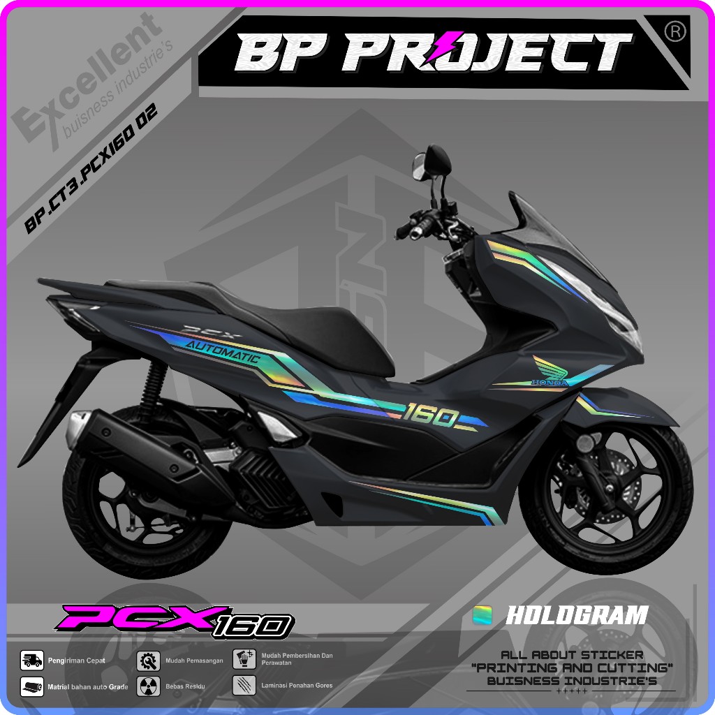 CUTTING PCX 160 - STICKER CUTTING PCX 160 NEW 2021 - CUTTING BODY PCX 160 LIST VARIASI - CUTTING PCX