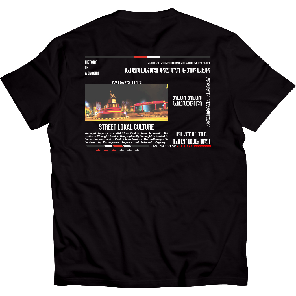 Kaos Wonogiri Tshirt Wonogiri PLAT AD
