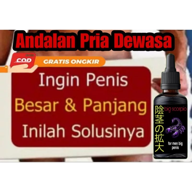 TERBARU SERUM BIG SCORPIO PEMBESAR MR.P PRIA