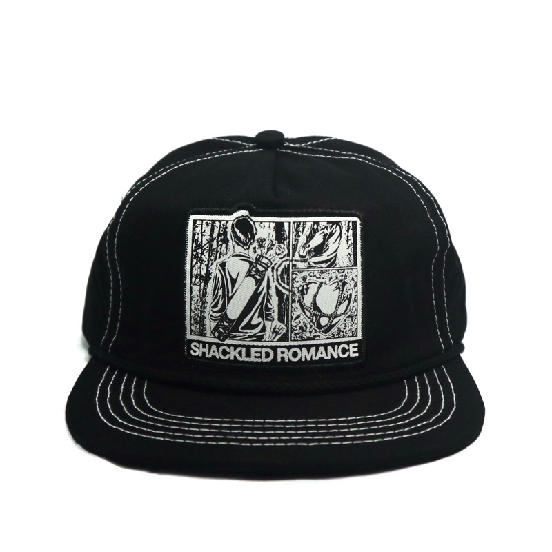 SHACKLE ROPE HAT BLACK TWILL KATUN TOPI ROPE HAT DEEPNEVE