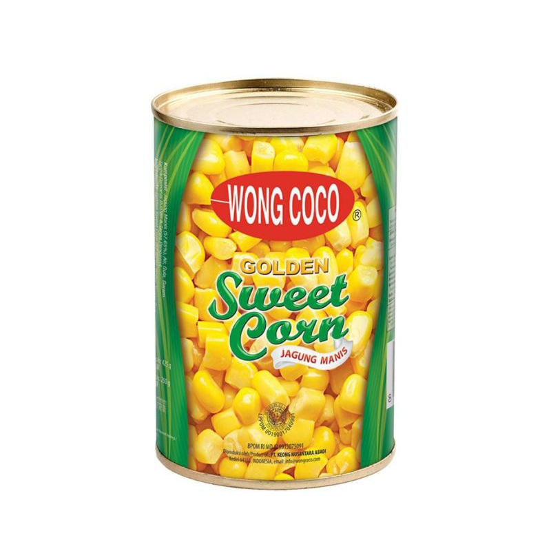 

WONG COCO Sweet Corn 425 gr