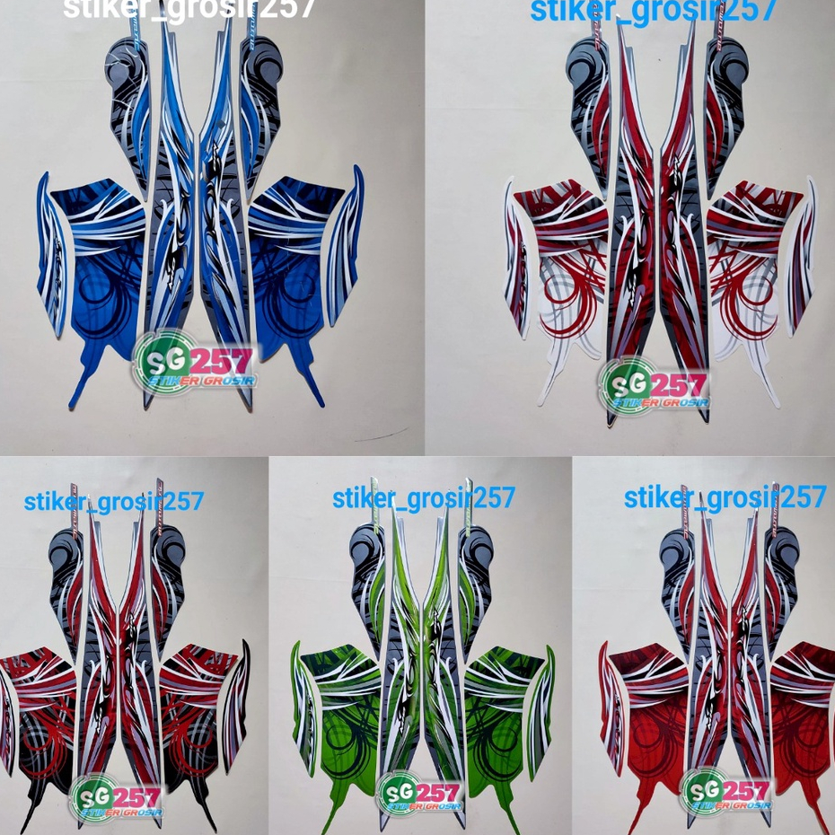 STRIPING MIO SOUL 2009 | stiker motor yamaha mio soul karbu