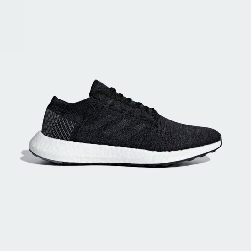 Adidas Pureboost Go Black Black White Original 100%